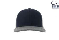 NAVY/GREY MELANGE/WH