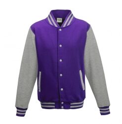 PURPLE/HEATHER GREY