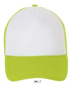 WHITE/NEON GREEN