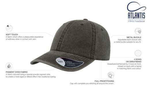 Mid-visor cap DIGG by Atlantis Headwear