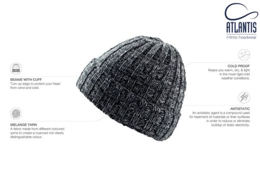 Winter Beanie HARLEM by Atlantis Headwear