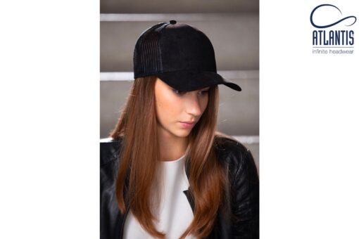 Trucker Cap RAPPER SUEDE by Atlantis Headwear