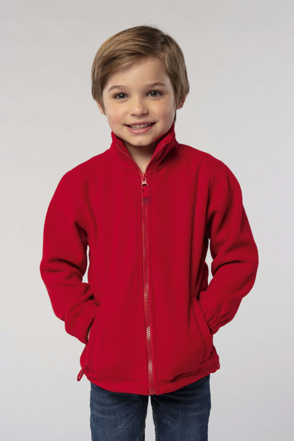 Kids' zip fleece jacket NORTH KIDS by Sol's