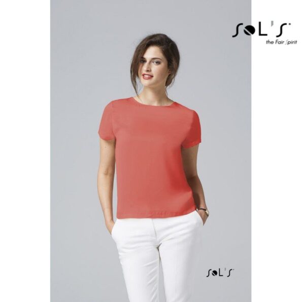 Short sleeve women's shirt BRIDGET by Sol's