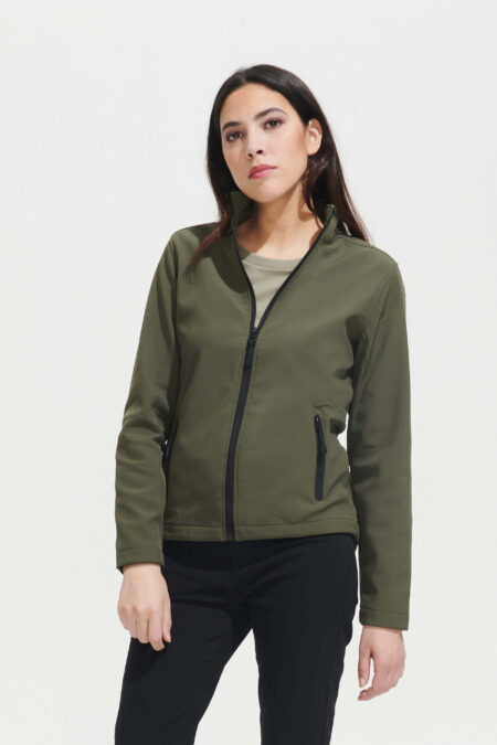 Soft shell zip jacket RACE WOMEN by Sol's