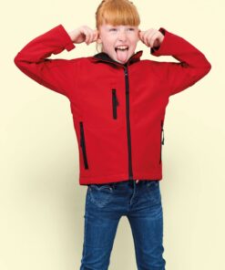 Kids' hooded softshell REPLAY KIDS by Sol's