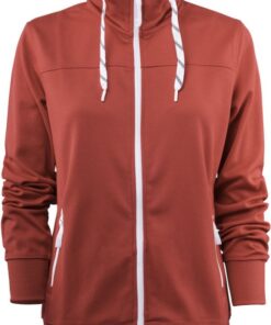 Sporty Polyester full zip jacket JOG LADY by Printer Active Wear