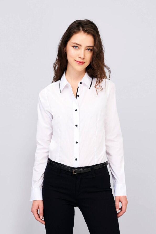 Women's long sleeve fitted shirt BAXTER WOMEN by Sol's