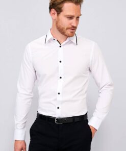 Long sleeve fitted shirt BAXTER MEN by Sol's