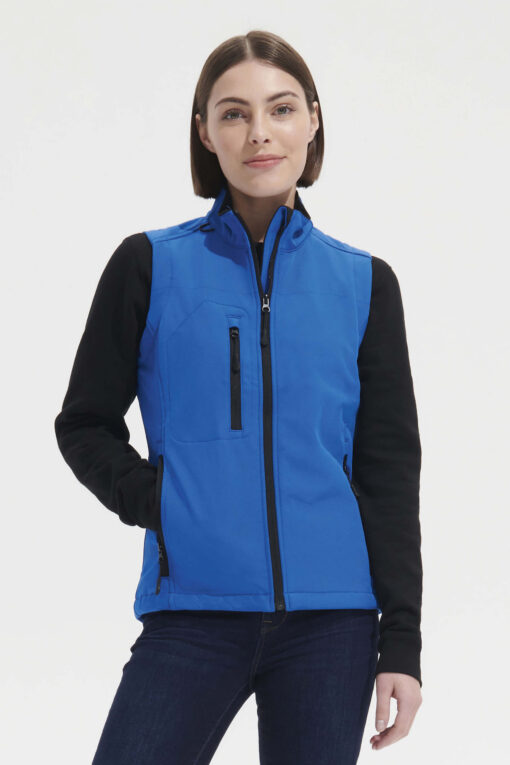 sleeveless soft shell jacket RALLYE WOMEN by Sol's