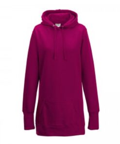 Women's sweater GIRLIE LONG HOODIE by Just Hoods by AWDis