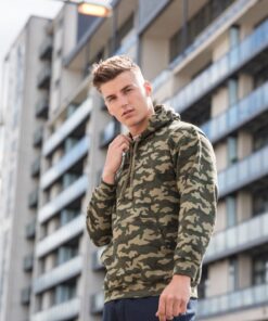 Sweater CAMO HOODIE by Just Hoods by AWDis