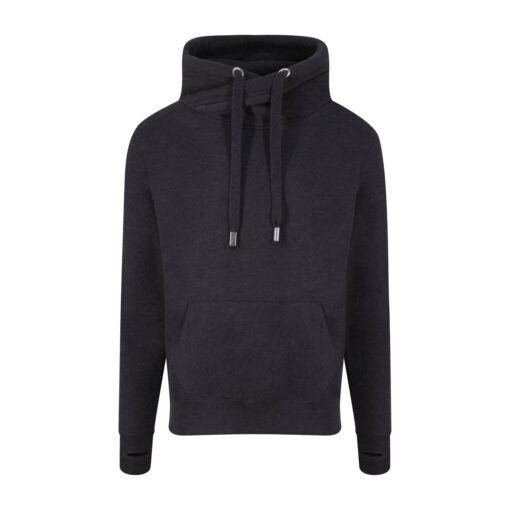 Hooded Top CROSS NECK HOODIE by Just Hoods by AWDis