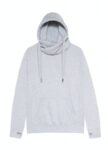 Hooded Top CROSS NECK HOODIE by Just Hoods by AWDis