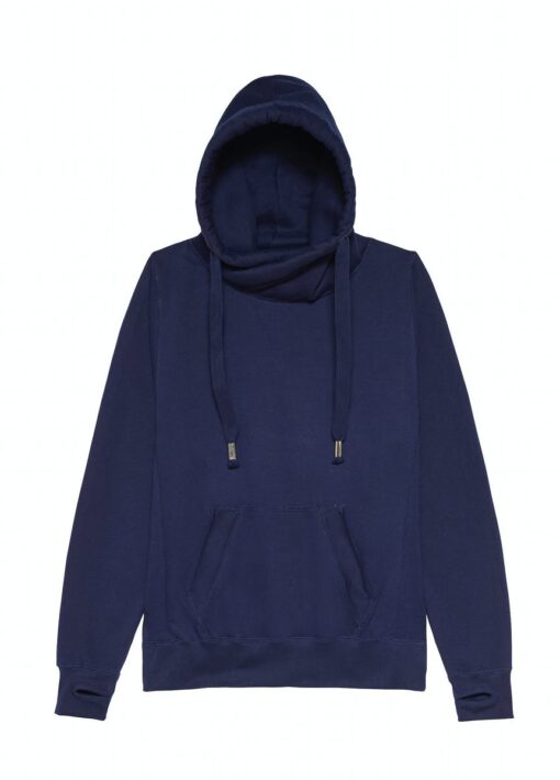 Hooded Top CROSS NECK HOODIE by Just Hoods by AWDis