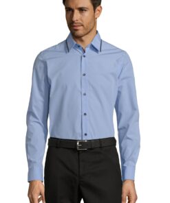 Long sleeve fitted shirt BAXTER MEN by Sol's