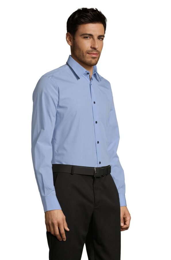 Long sleeve fitted shirt BAXTER MEN by Sol's