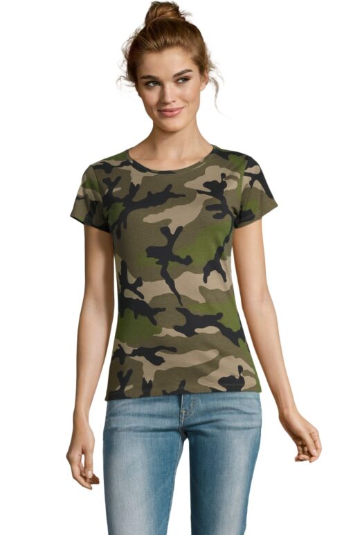 Sieviešu T–krekls CAMO WOMEN no Sol's