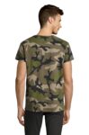 Round collar t-shirt CAMO MEN by Sol's