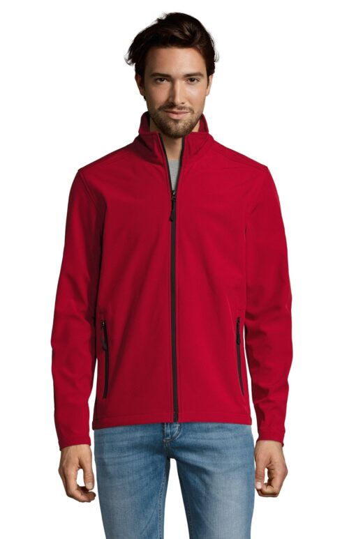 Soft shell zip jacket RACE MEN by Sol's