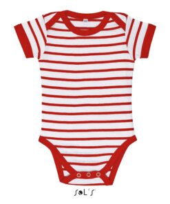 Striped bodysuit MILES BABY by Sol's