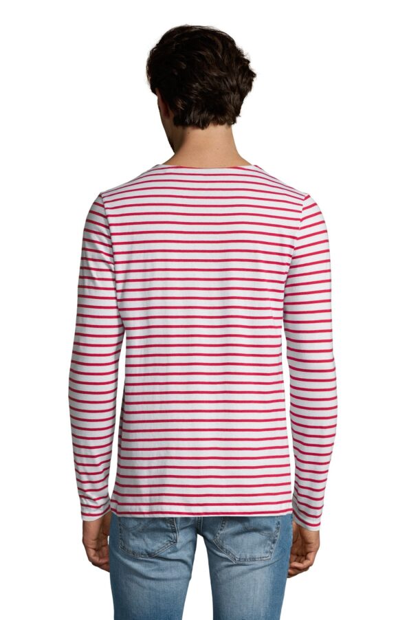 Long sleeve striped t-shirt MARINE MEN by Sol's