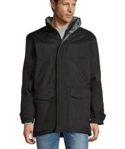 Fleece lined padded parka RECORD by Sol's