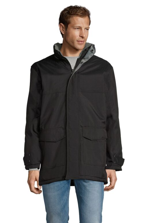 Fleece lined padded parka RECORD by Sol's