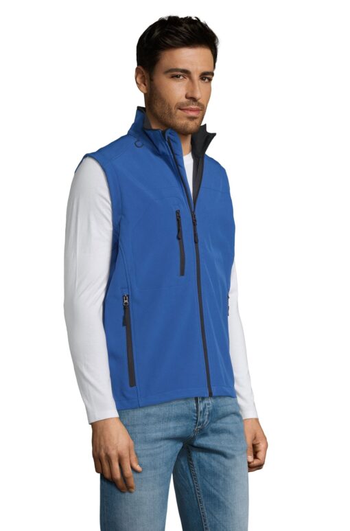 Sleeveless soft shell jacket RALLYE MEN by Sol's