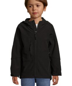 Kids' hooded softshell REPLAY KIDS by Sol's