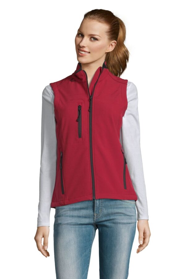 sleeveless soft shell jacket RALLYE WOMEN by Sol's