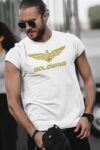 T-shirt or sweater printed with the GoldWing GL1800 logo