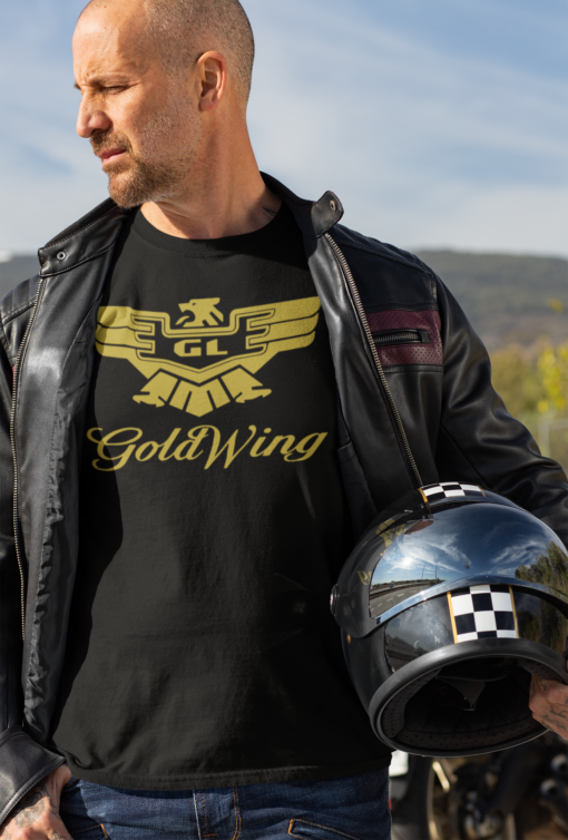 T-Krekla vai džempera apdruka ar GoldWing GL1500 logotipu